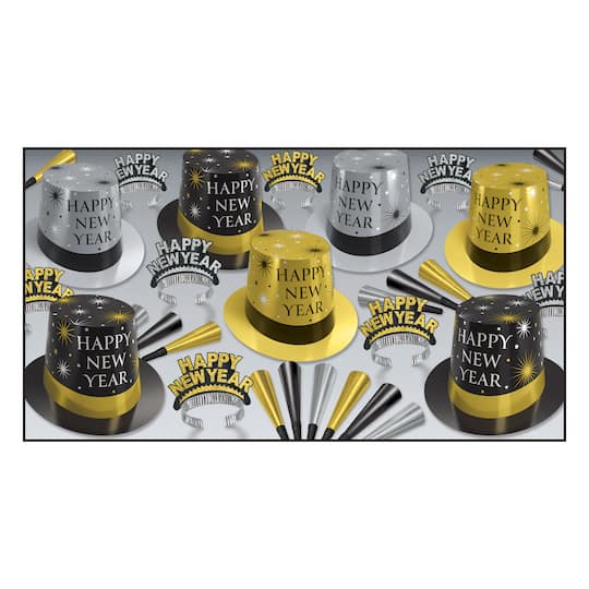Beistle The Silver & Gold Assortment Kit for 50